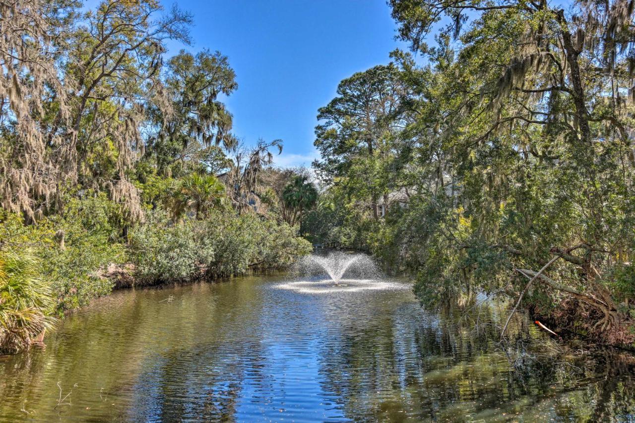 Coastal Oasis With Pool - Walk To Coligny Beach Park Hilton Head Island Exterior foto